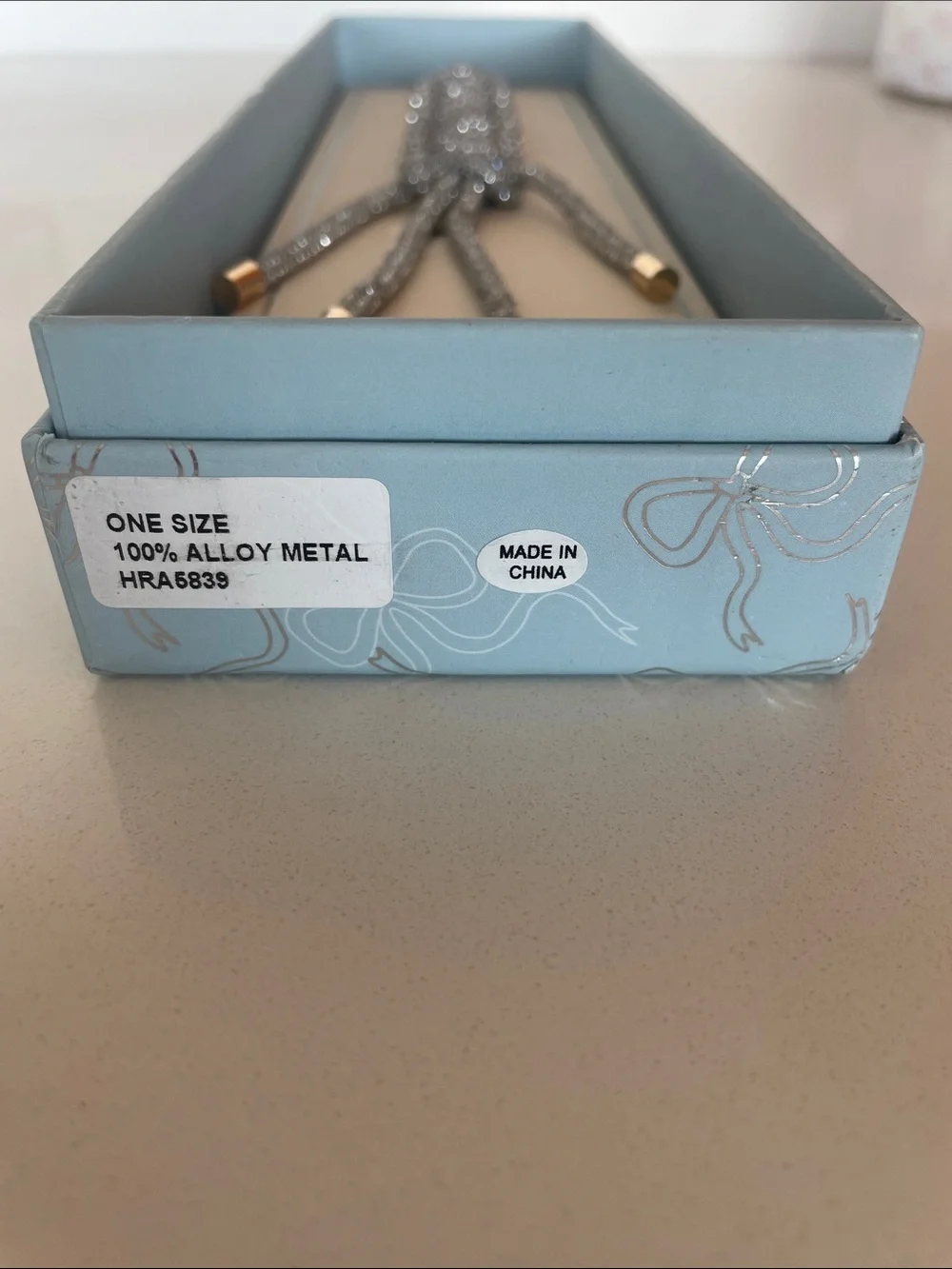 100% Alloy Metal bag or key charm